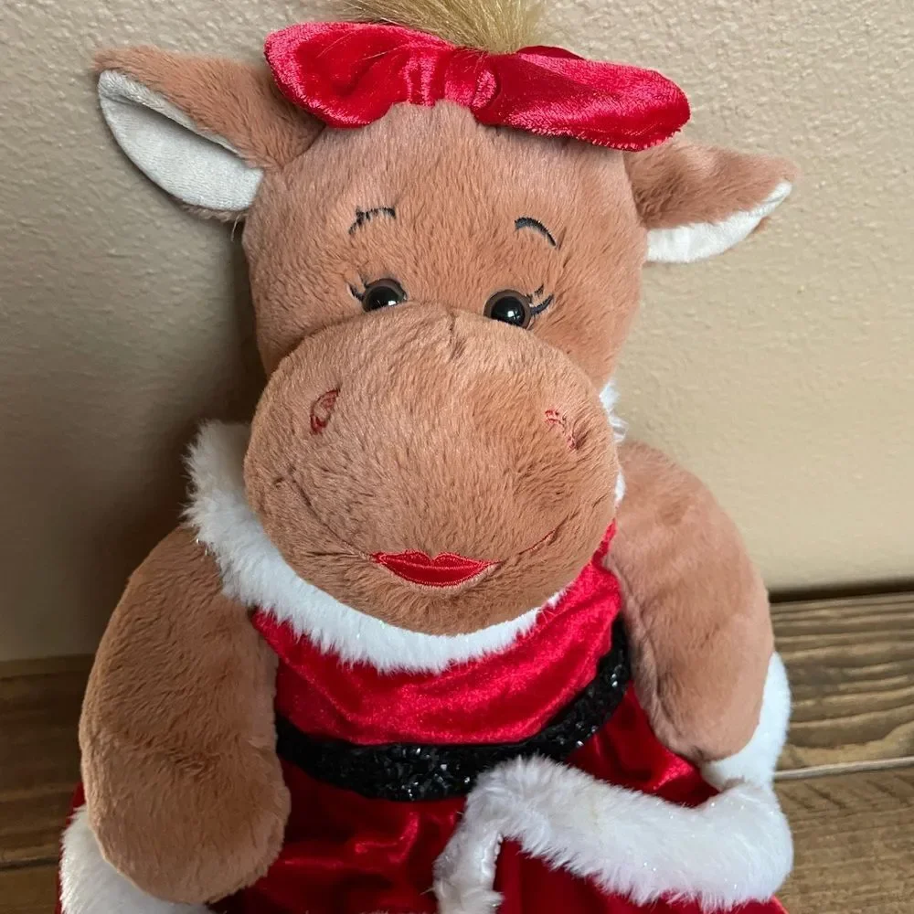 Build a Bear Retired Holly The Moose Plush Moose